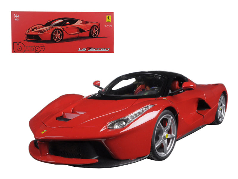 Bburago Ferrari LaFerrari F70 red with black top Signature Series 1/18 diecast model 16901R