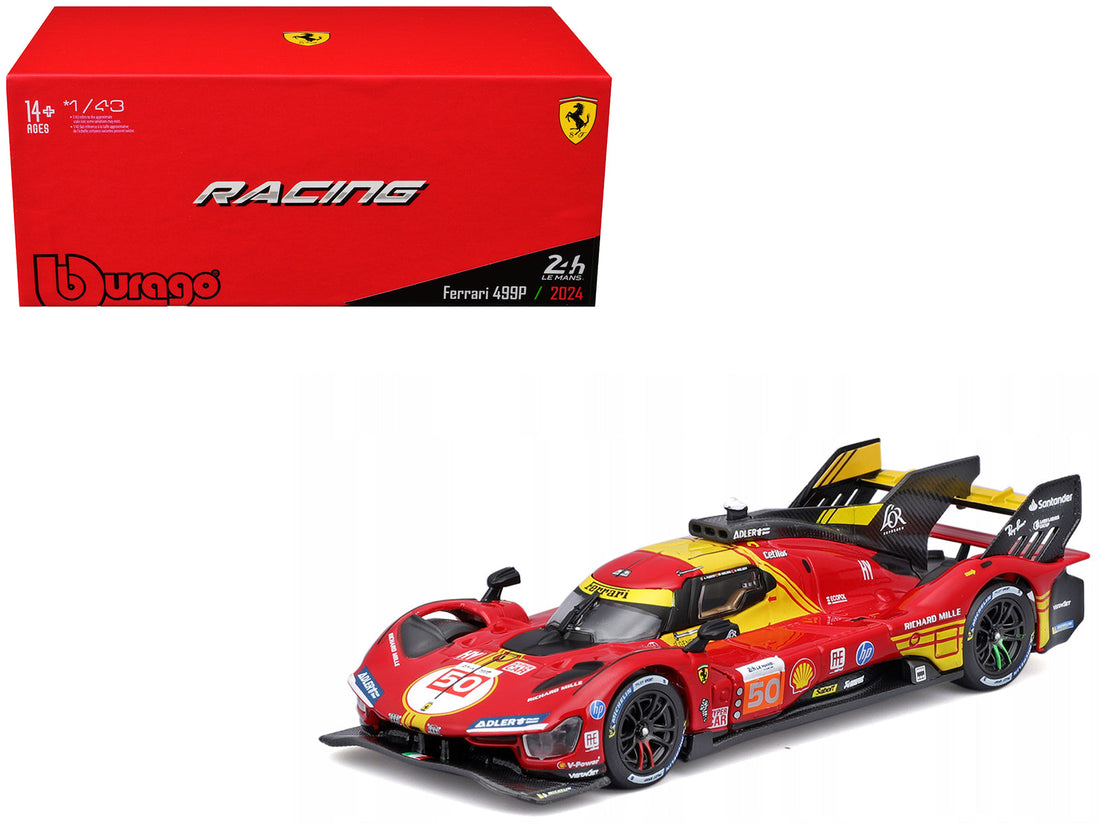 Bburago Ferrari 499P number 50 2024 Le Mans winner featured in new 1/43 diecast collector guide