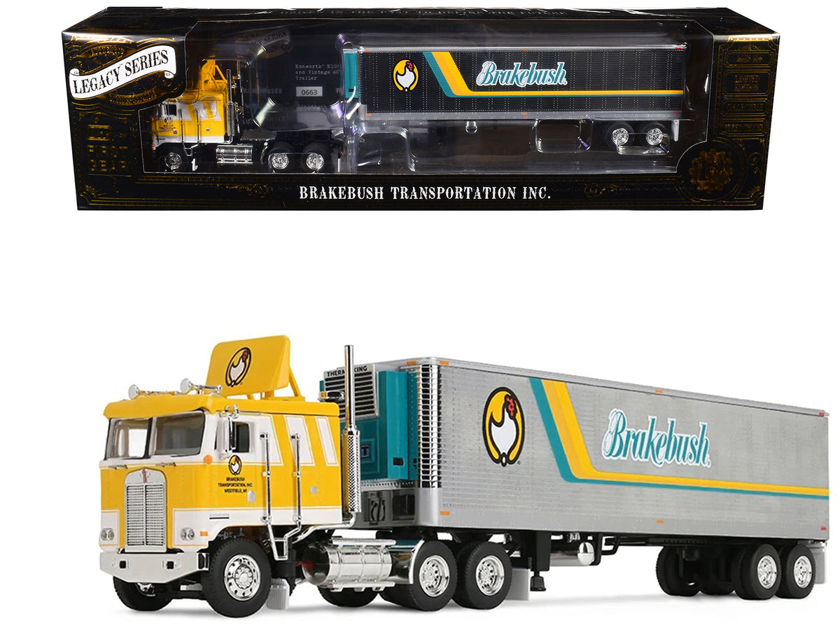 Four new DCP First Gear 1:64 truck and trailer models including Kenworth K100, Ford LTL 9000 and GMC General