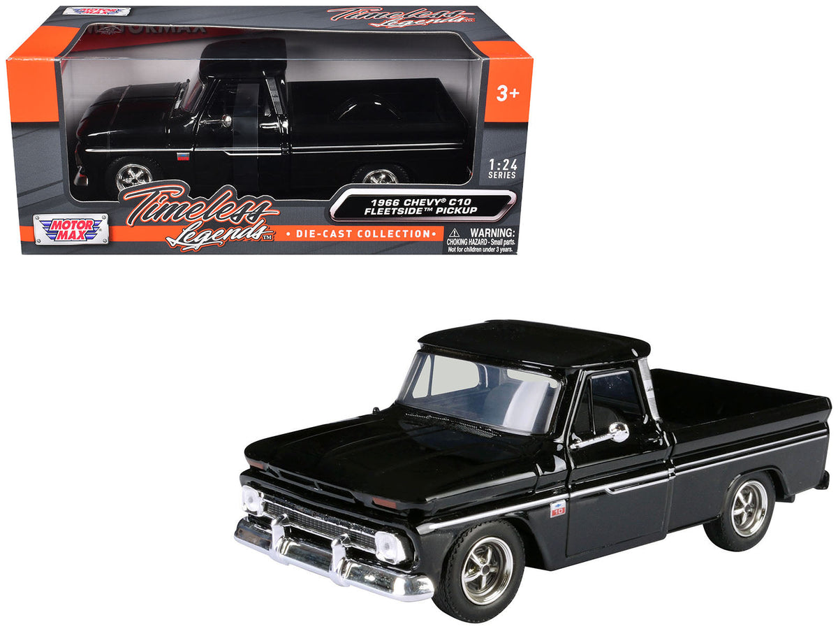 Motormax 1966 Chevrolet C10 Maxx Design 73355MX-BK 1:24