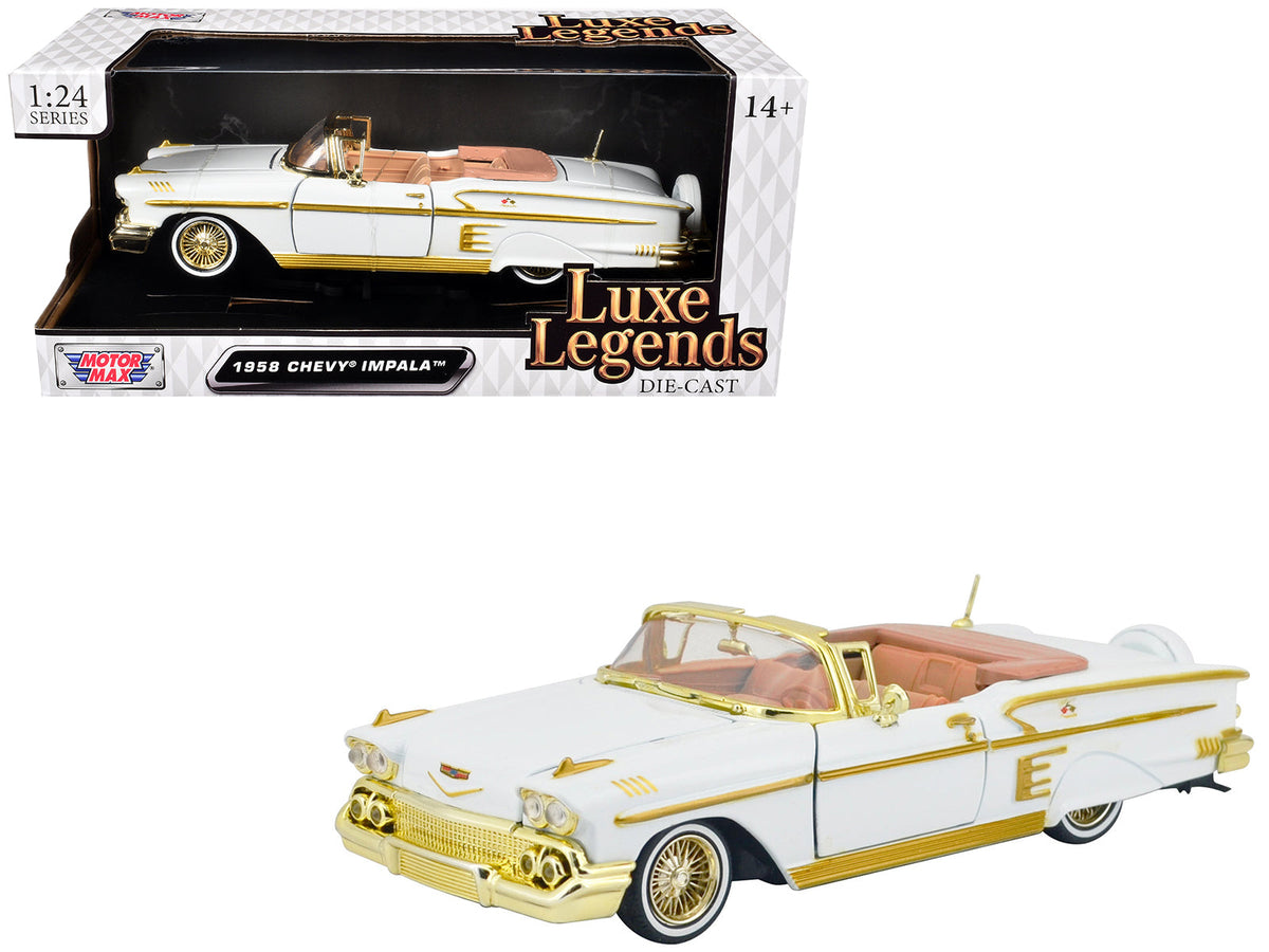 Motormax 1958 Chevrolet Impala Luxe Legends 79222W