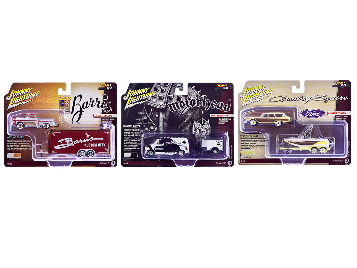 Johnny Lightning Tow & Go 2026 Release 2 Set: New Arrival