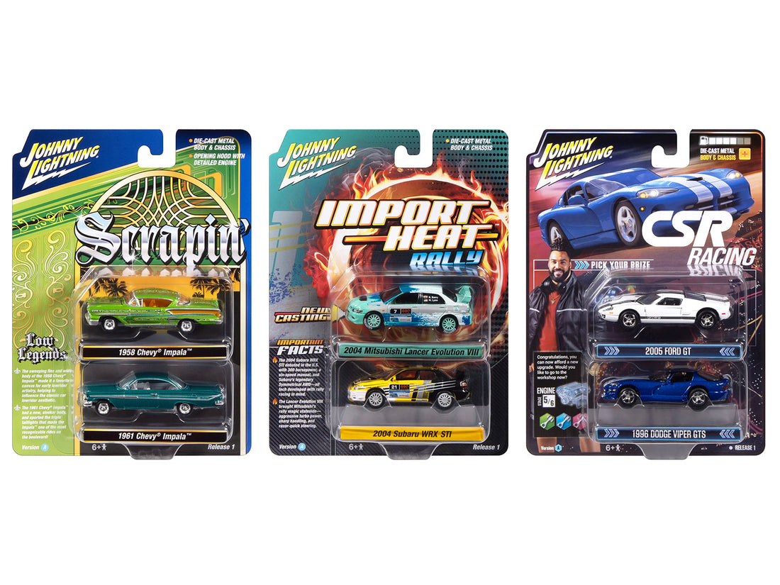 Johnny Lightning 2-Packs 2026 Sets A and B 1/64 collector guide