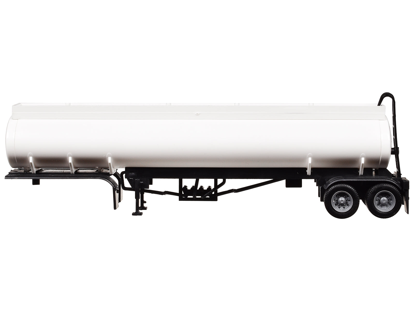 Elliptical Tanker Trailer White 1/87 (HO) Plastic Model by Promotex - image 2