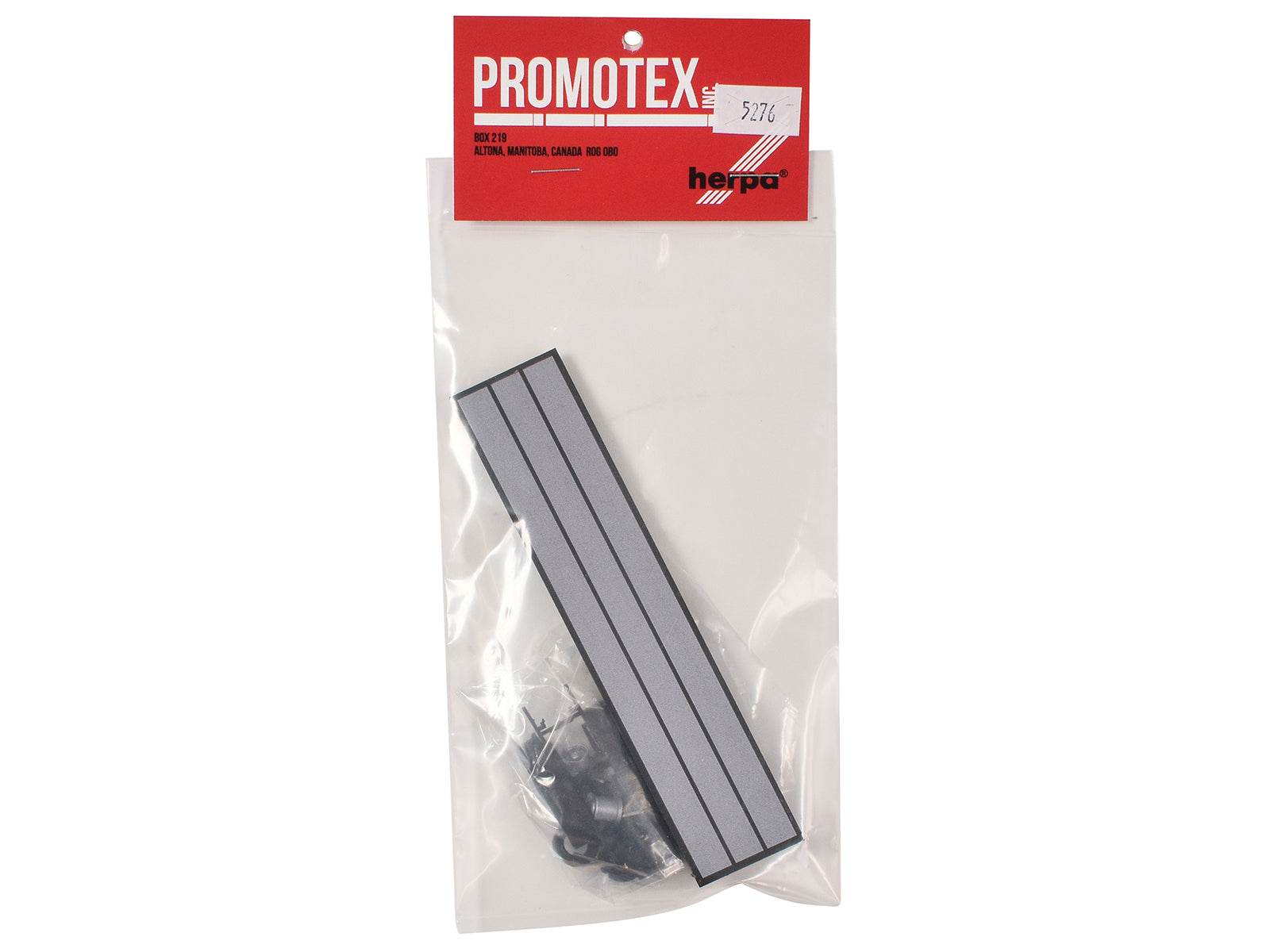 40ft Flatbed Trailer Gray Top 1/87 (HO) Plastic Model by Promotex - image 3