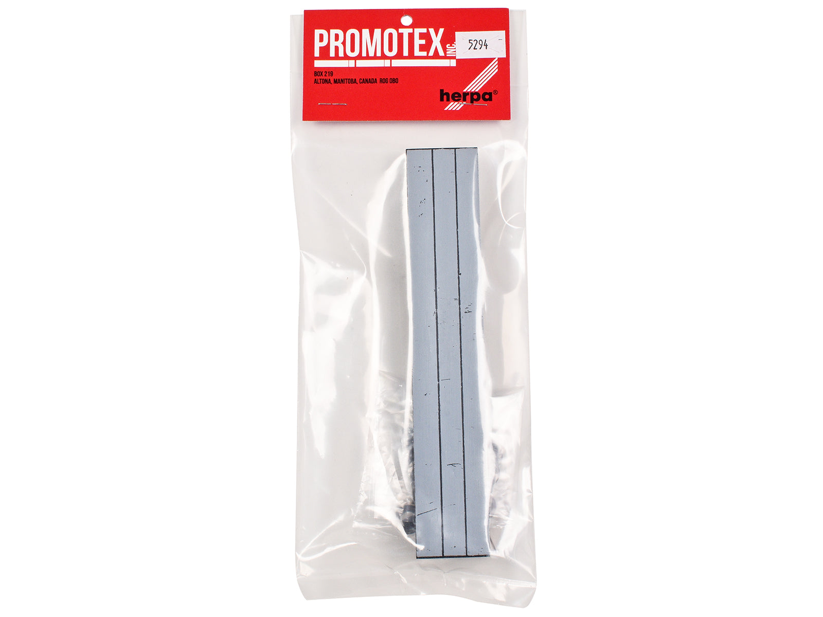 48ft Flatbed Trailer Gray Top 1/87 (HO) Plastic Model by Promotex - image 3