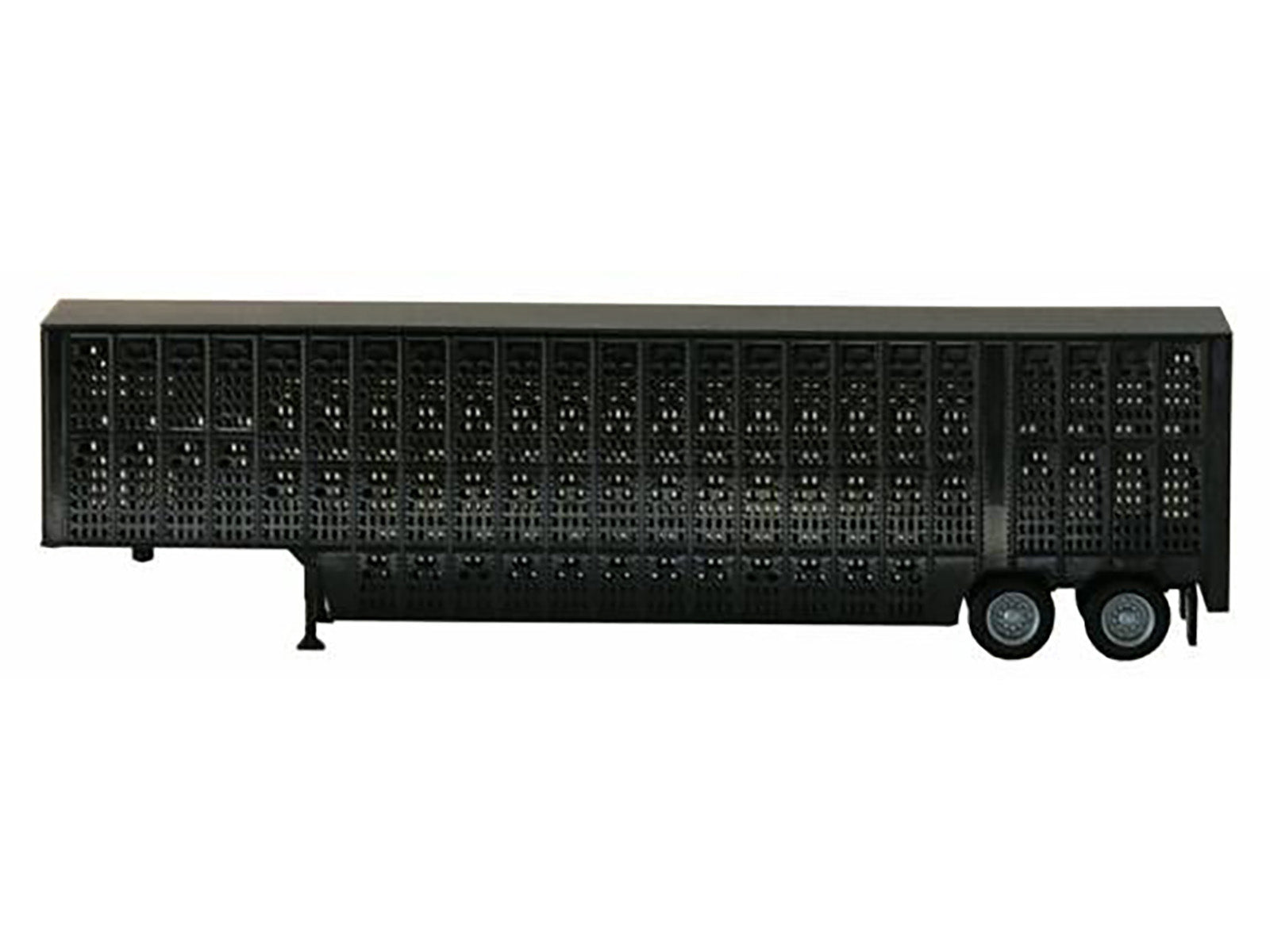 Livestock Trailer Black 1/87 (HO) Plastic Model by Promotex - image 2