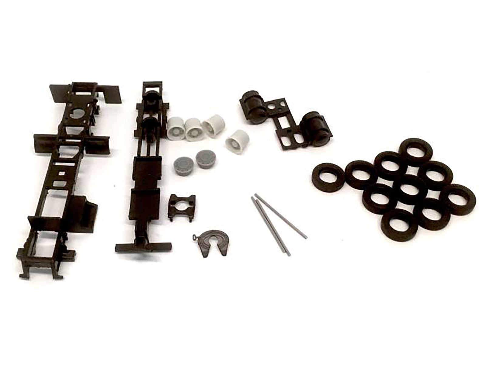 Long Chassis Kit for Kenworth Peterbilt and GMC Cabs 1/87 (HO) Plastic Model by Promotex - image 2