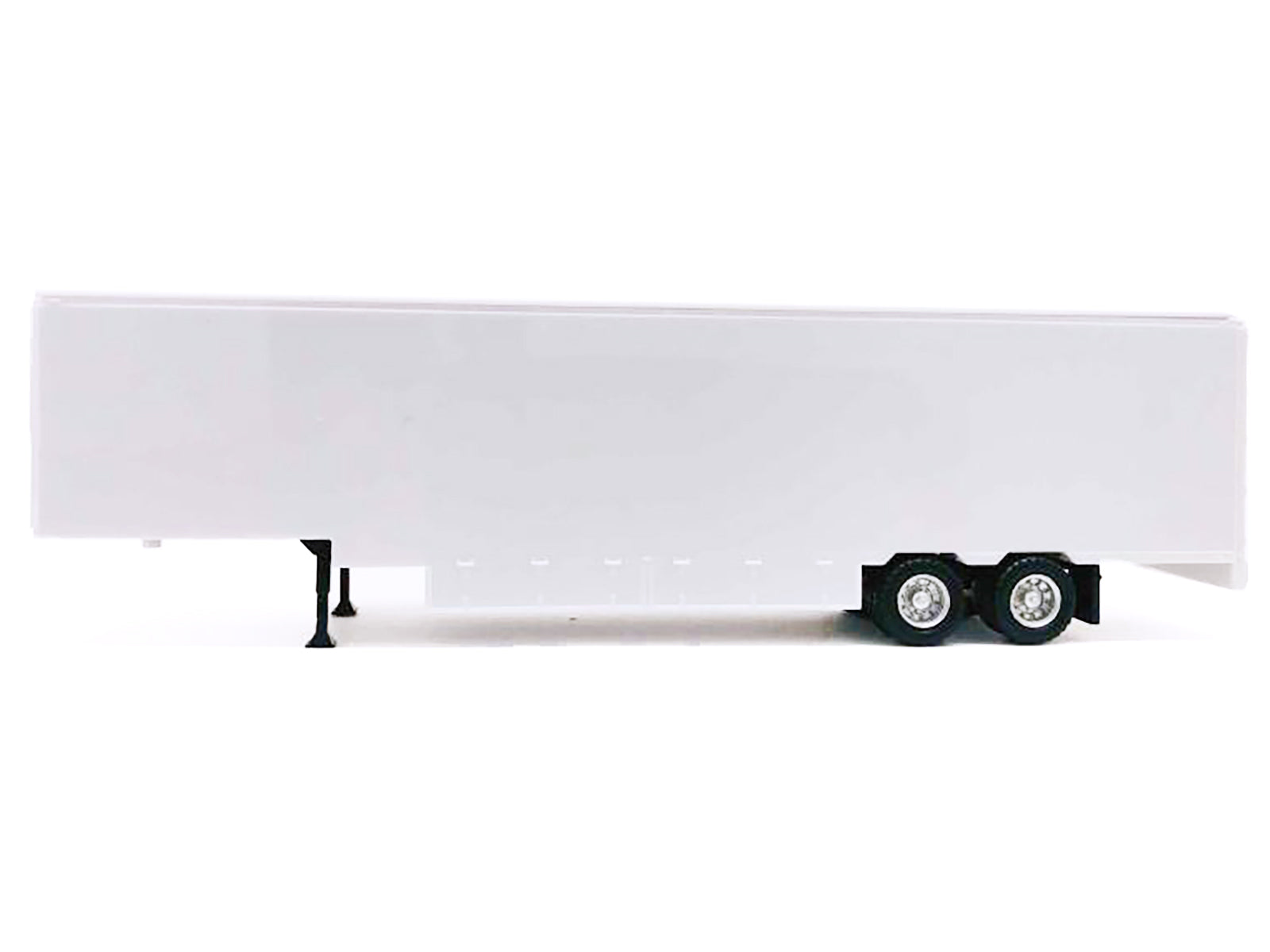 48ft Moving Van Trailer Light Gray 1/87 (HO) Plastic Model by Promotex - image 2