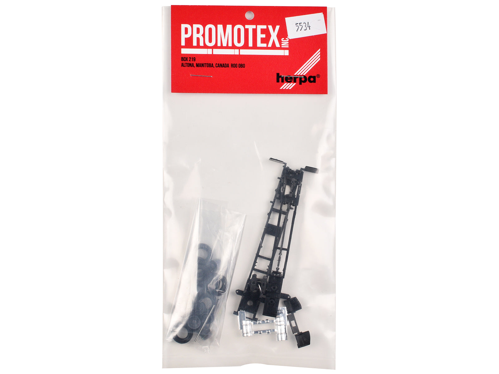 Long Chassis Kit for Mack Cabs 1/87 (HO) Plastic Model by Promotex - image 3