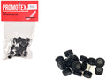 6-Spoke Rear Wheelset Set of 8 pieces 1/87 (HO) Plastic Model by Promotex