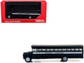 Prisoner Transport Bus Black 1/87 (HO) Plastic Model Car by Promotex