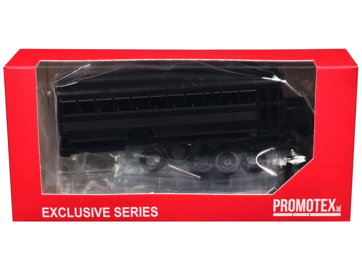 Model Kit School Bus 1/87 (HO) Plastic Model by Promotex - image 3