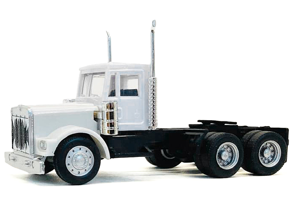 Kenworth W900 Short Day Cab White 1/87 (HO) Plastic Model Car by Promotex - image 2