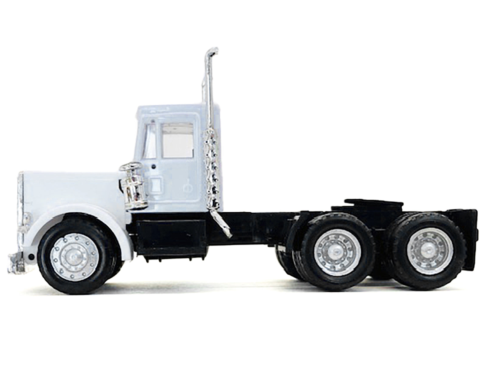 Peterbilt Short Day Cab White 1/87 (HO) Plastic Model Car by Promotex - image 2