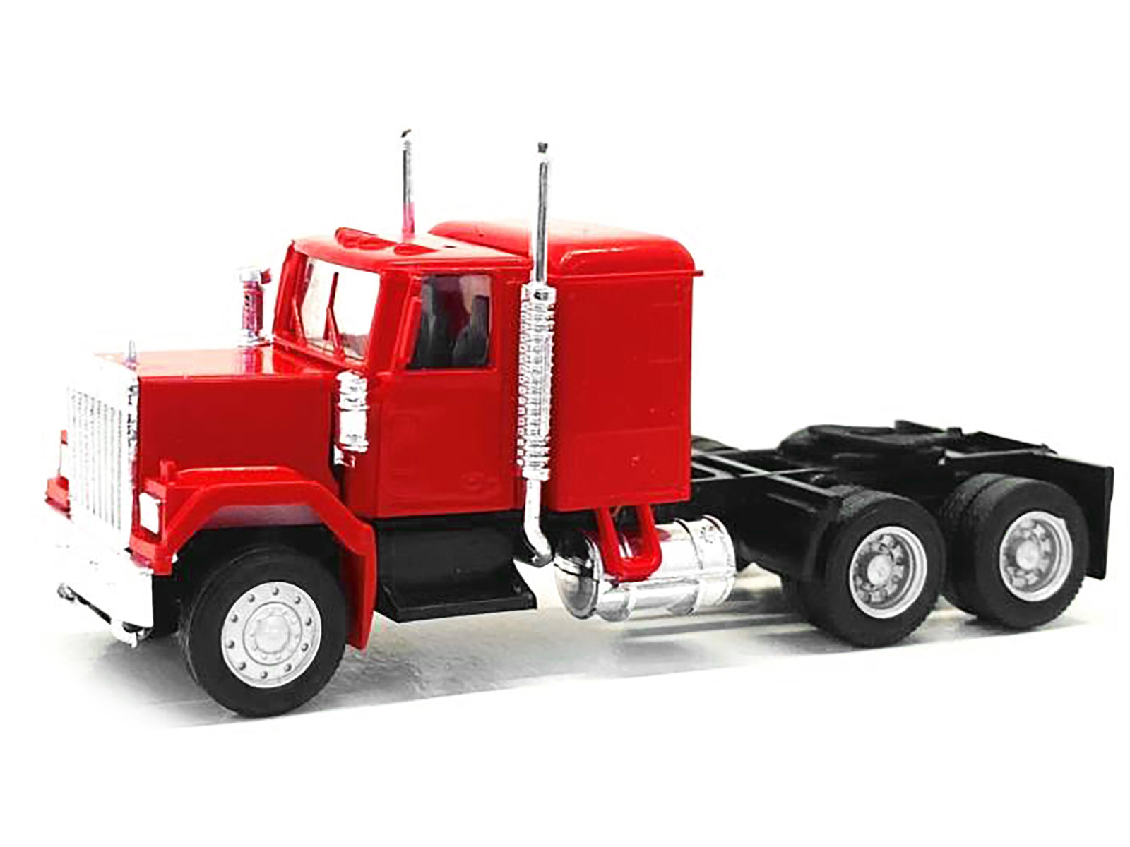 GMC Sleeper Cab Red 1/87 (HO) Plastic Model Car by Promotex - image 2