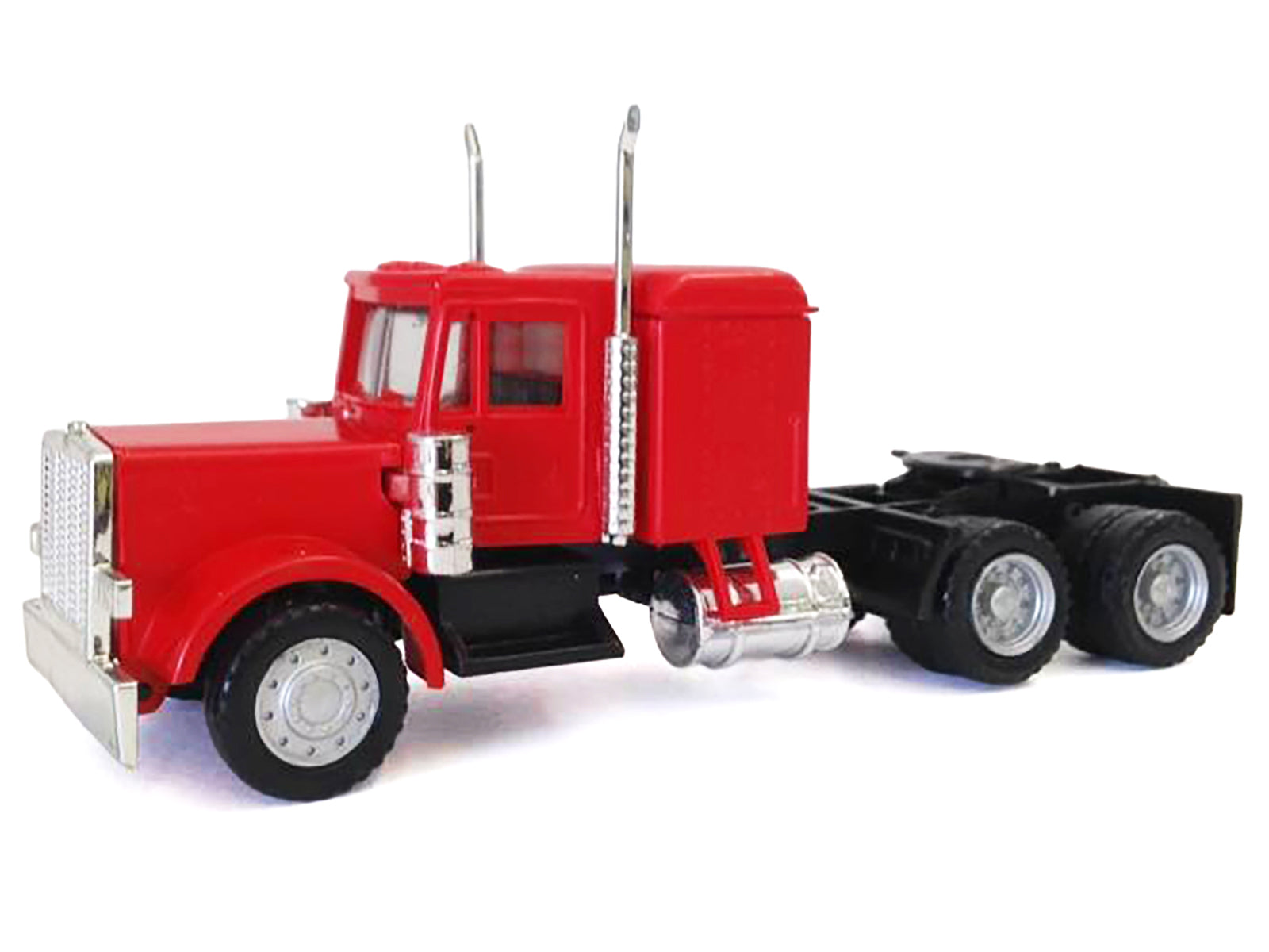 Peterbilt Long Tractor Red 1/87 (HO) Plastic Model Car by Promotex - image 2