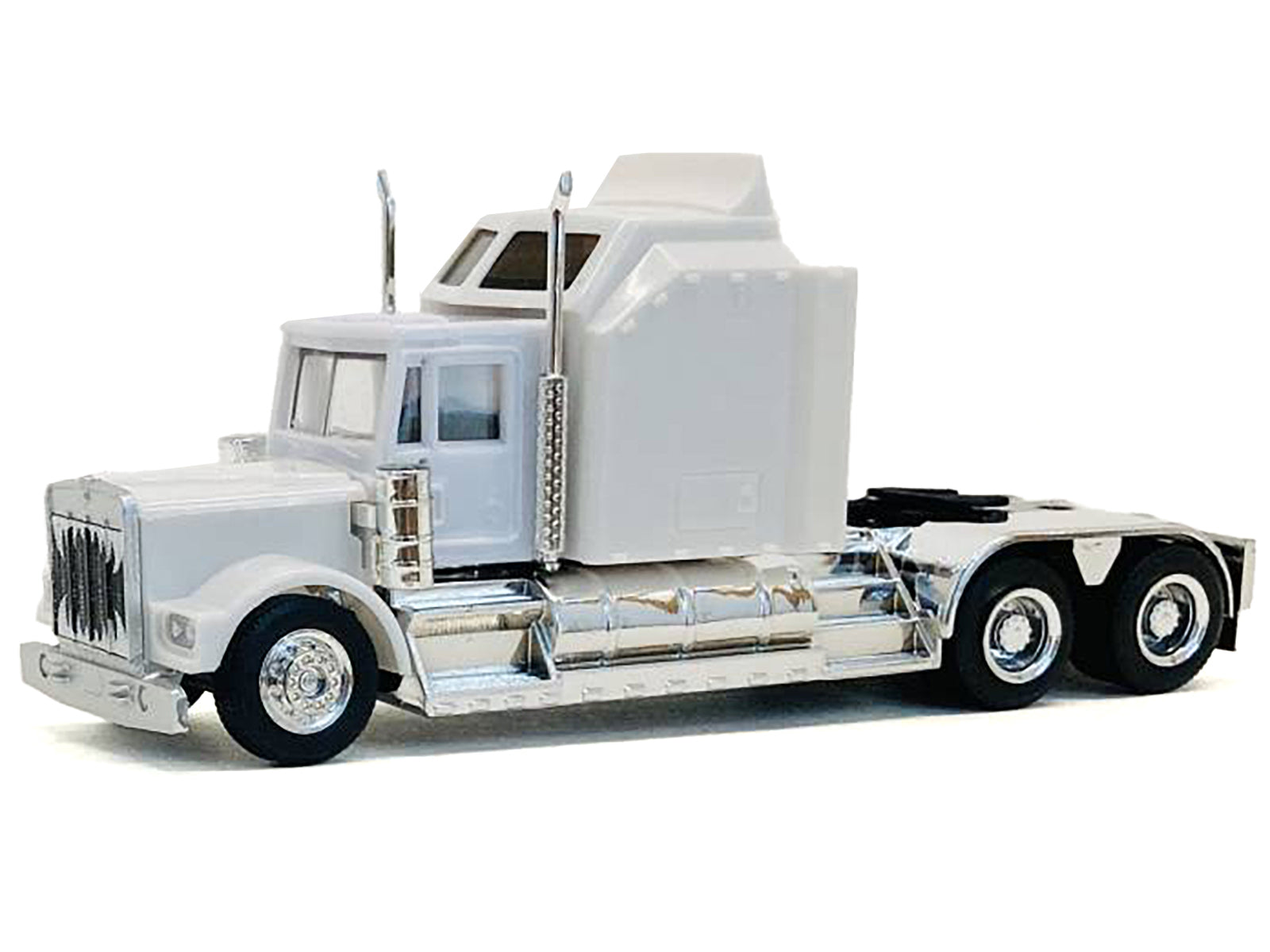 Kenworth W900 with Extra Large Sleeper White 1/87 (HO) Plastic Model Car by Promotex - image 2