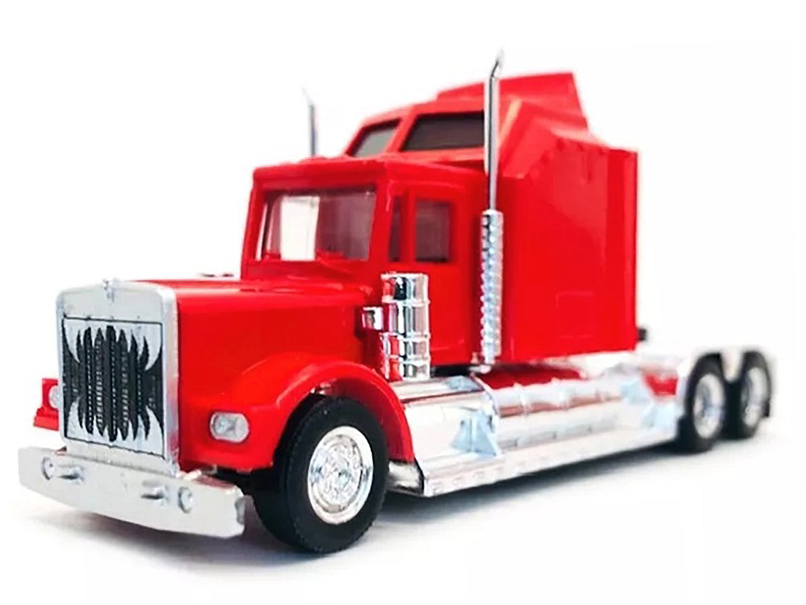 Kenworth W900 with Extra Large Sleeper Red 1/87 (HO) Plastic Model Car by Promotex - image 2