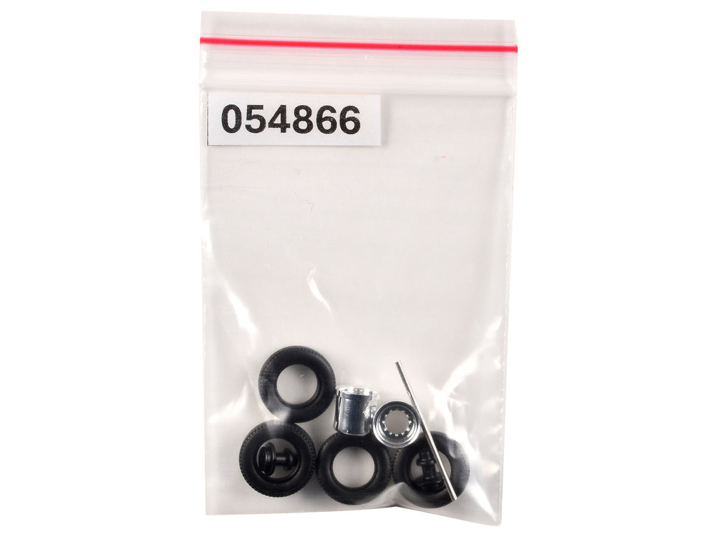 Rear Hypoid Wheelset Chrome 1/87 (HO) Plastic Model by Promotex - image 3