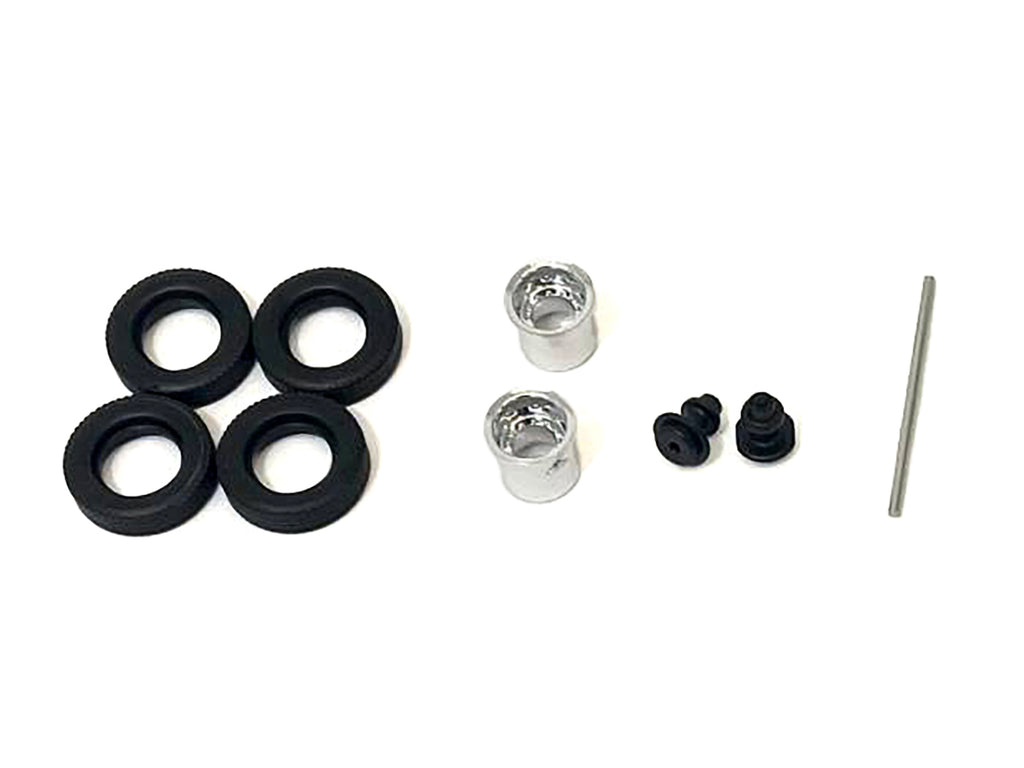 Rear Hypoid Wheelset Chrome 1/87 (HO) Plastic Model by Promotex - image 2