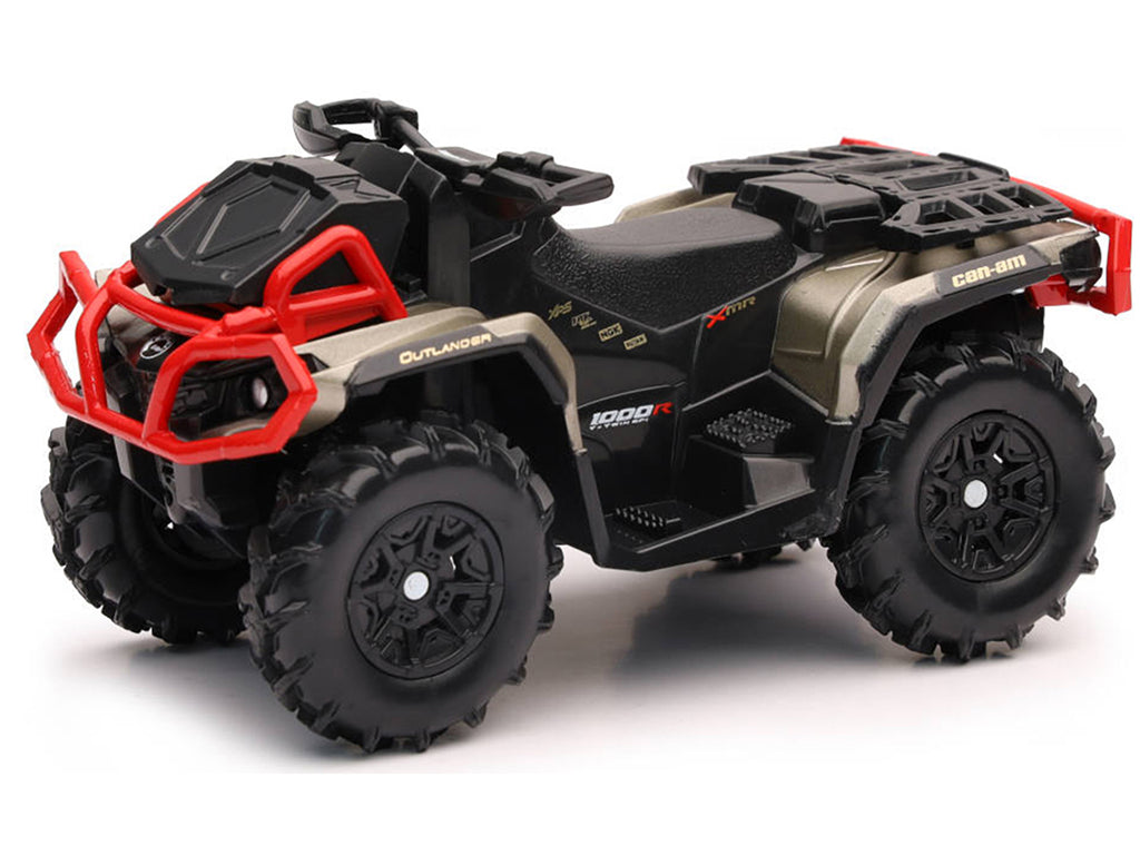 Can-Am Outlander XMR 1000R ATV Black and Gold Diecast Model by New Ray - image 2