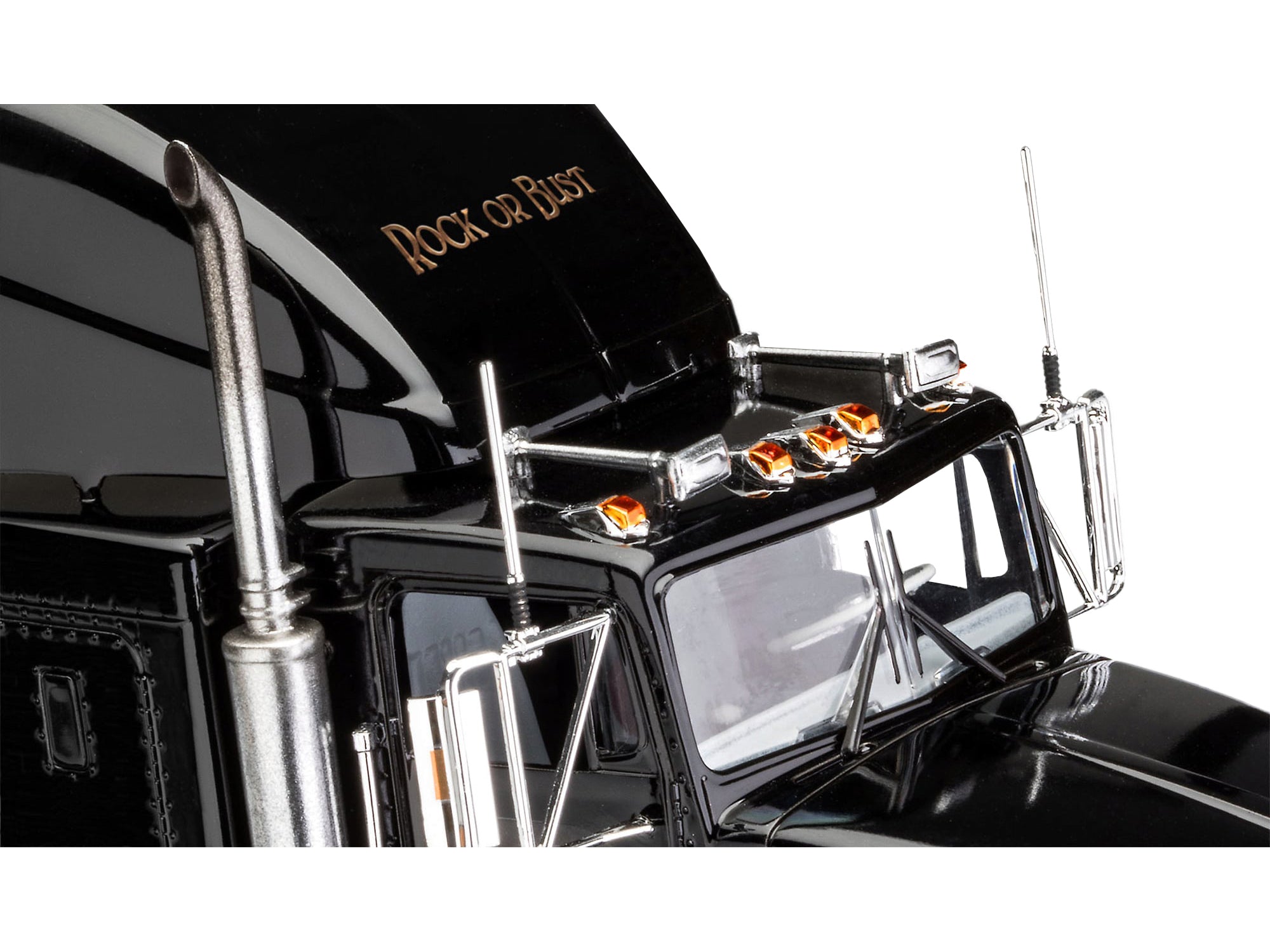 Level 3 Model Kit Kenworth Tour Truck "AC/DC Rock or Bust" 1/32 Scale Model by Revell - image 3