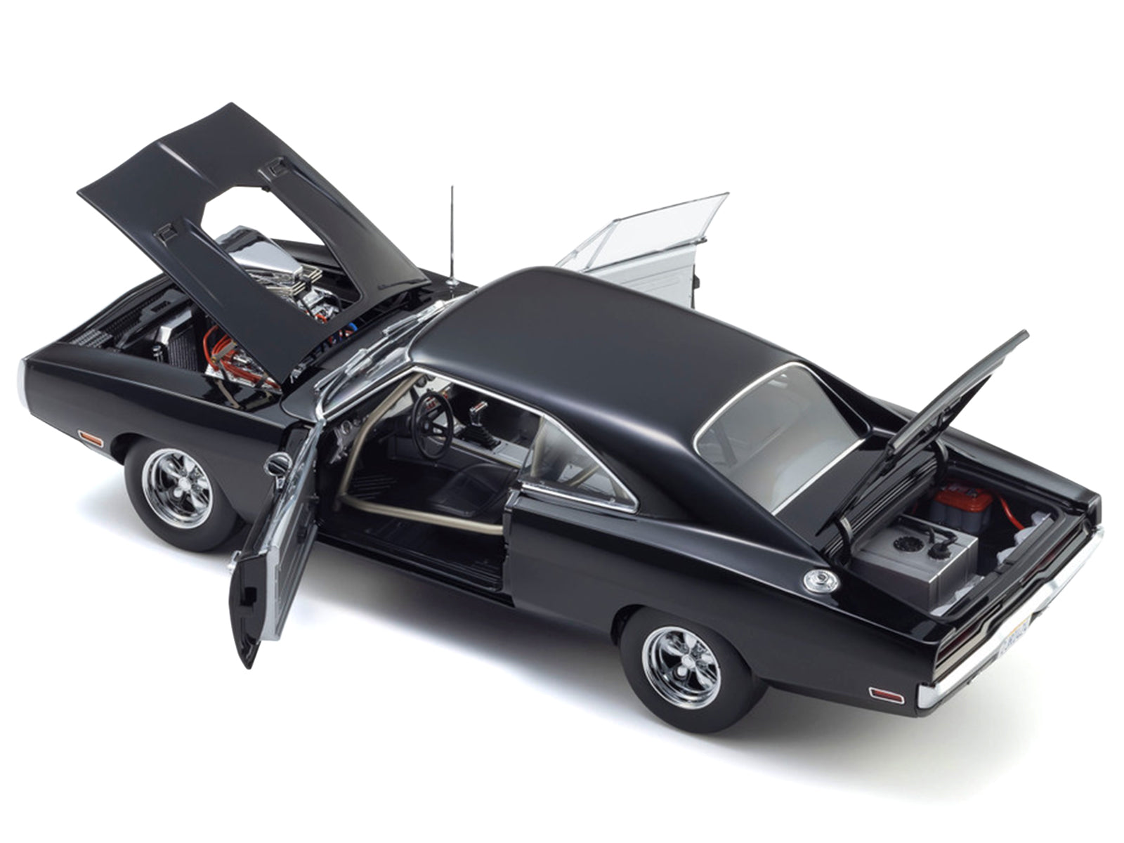 Dodge Charger R/T Black "The Fast and the Furious" (2001) Movie 1/18 Diecast Model Car by Kyosho