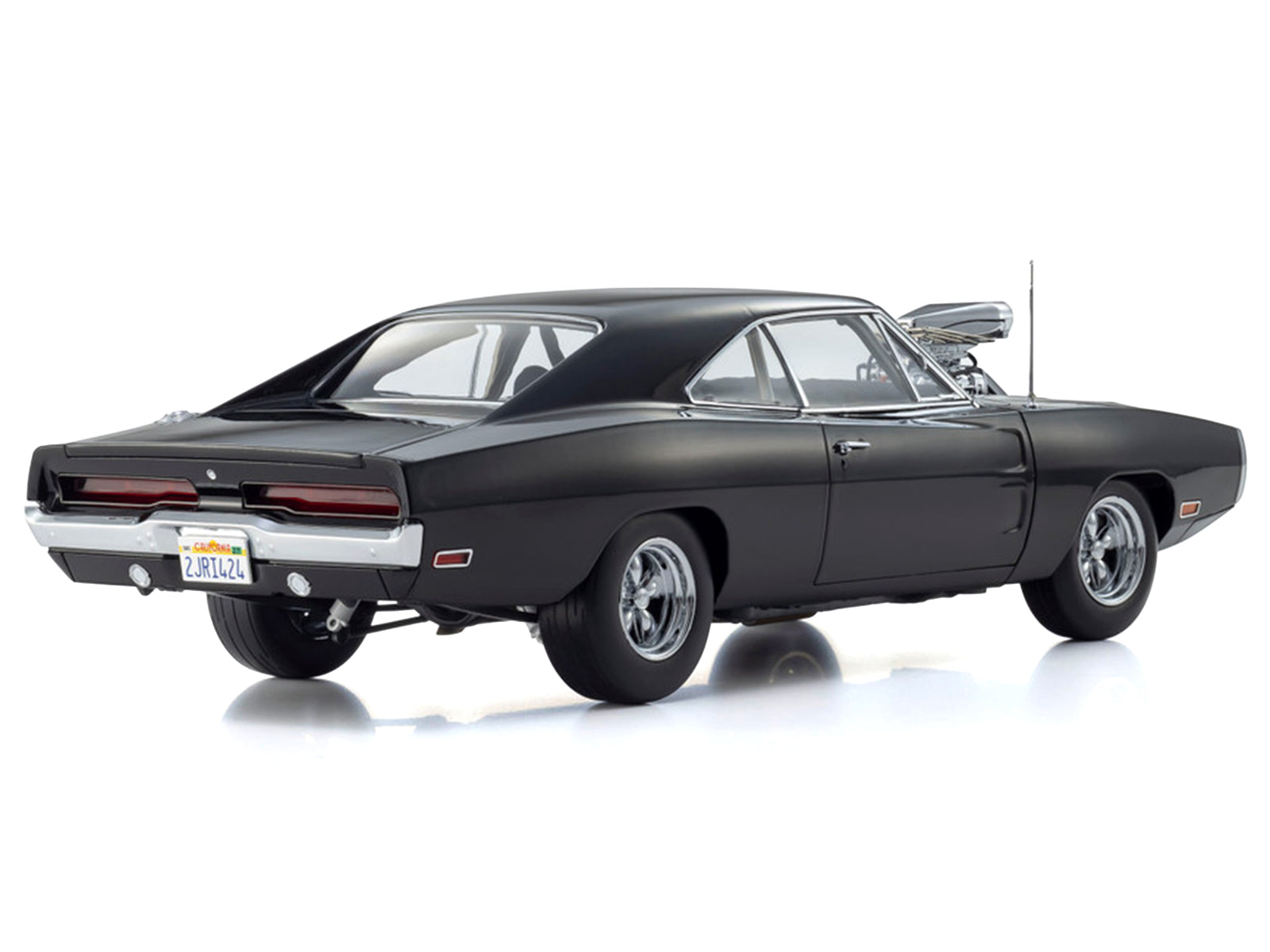 Dodge Charger R/T Black "The Fast and the Furious" (2001) Movie 1/18 Diecast Model Car by Kyosho