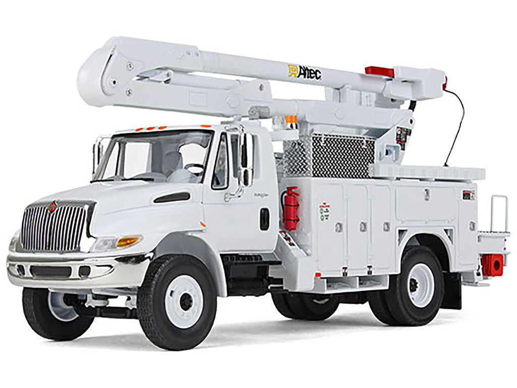 International DuraStar Utility Bucket Truck "Altec" White 1/34 Diecast Model by First Gear - image 2
