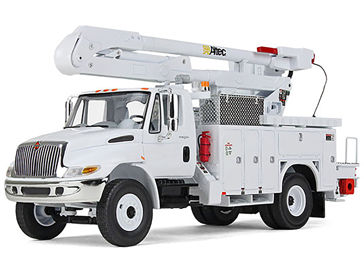 International DuraStar Utility Bucket Truck "Altec" White 1/34 Diecast Model by First Gear - image 2