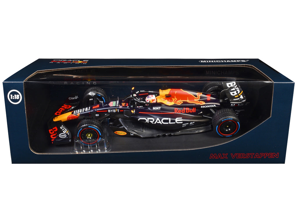 Red Bull Racing RB19 #1 Max Verstappen "Oracle" Winner F1 Formula One "Dutch GP" (2023) with Driver Limited Edition to 230 pieces Worldwide 1/18 Diecast Model Car by Minichamps - image 3