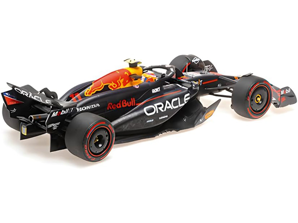Red Bull Racing RB20 #11 Sergio Perez "Oracle" 2nd Place F1 Formula One "Bahrain GP" (2024) with Driver Limited Edition to 180 pieces Worldwide 1/18 Diecast Model Car by Minichamps - image 3