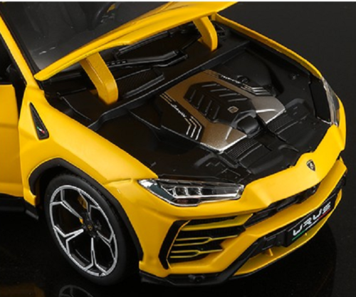 Lamborghini Urus Yellow 1/18 Diecast Model Car by Bburago - image 4