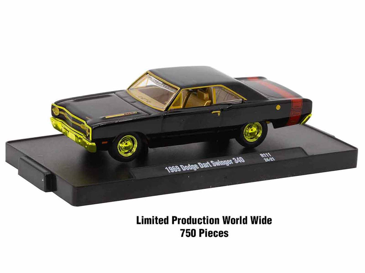 "Auto-Drivers" Set of 4 pieces in Blister Packs Release 111 Limited Edition to 9600 pieces Worldwide 1/64 Diecast Model Cars by M2 Machines - image 3