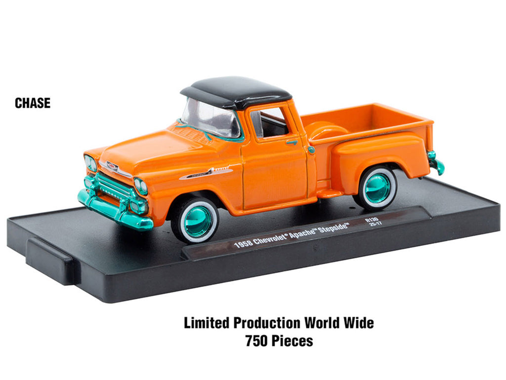 "Auto-Drivers" Set of 4 pieces in Blister Packs Release 130 Limited Edition to 9600 pieces Worldwide 1/64 Diecast Model Cars by M2 Machines - image 3