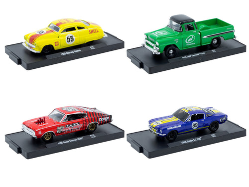 "Auto-Drivers" Set of 4 pieces in Blister Packs Release 132 Limited Edition to 8000 pieces Worldwide 1/64 Diecast Model Cars by M2 Machines - image 2