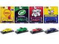 "Auto-Drivers" Set of 4 pieces in Blister Packs Release 132 Limited Edition to 8000 pieces Worldwide 1/64 Diecast Model Cars by M2 Machines