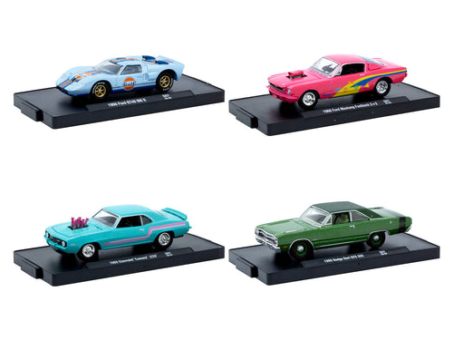 "Auto-Drivers" Set of 4 pieces in Blister Packs Release S07 Limited Edition to 7500 pieces Worldwide 1/64 Diecast Model Cars by M2 Machines - image 2