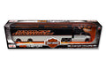 Harley Davidson Custom Hauler Trailer Gray with Graphics "Custom Haulers" 1/64 Diecast Model by Maisto