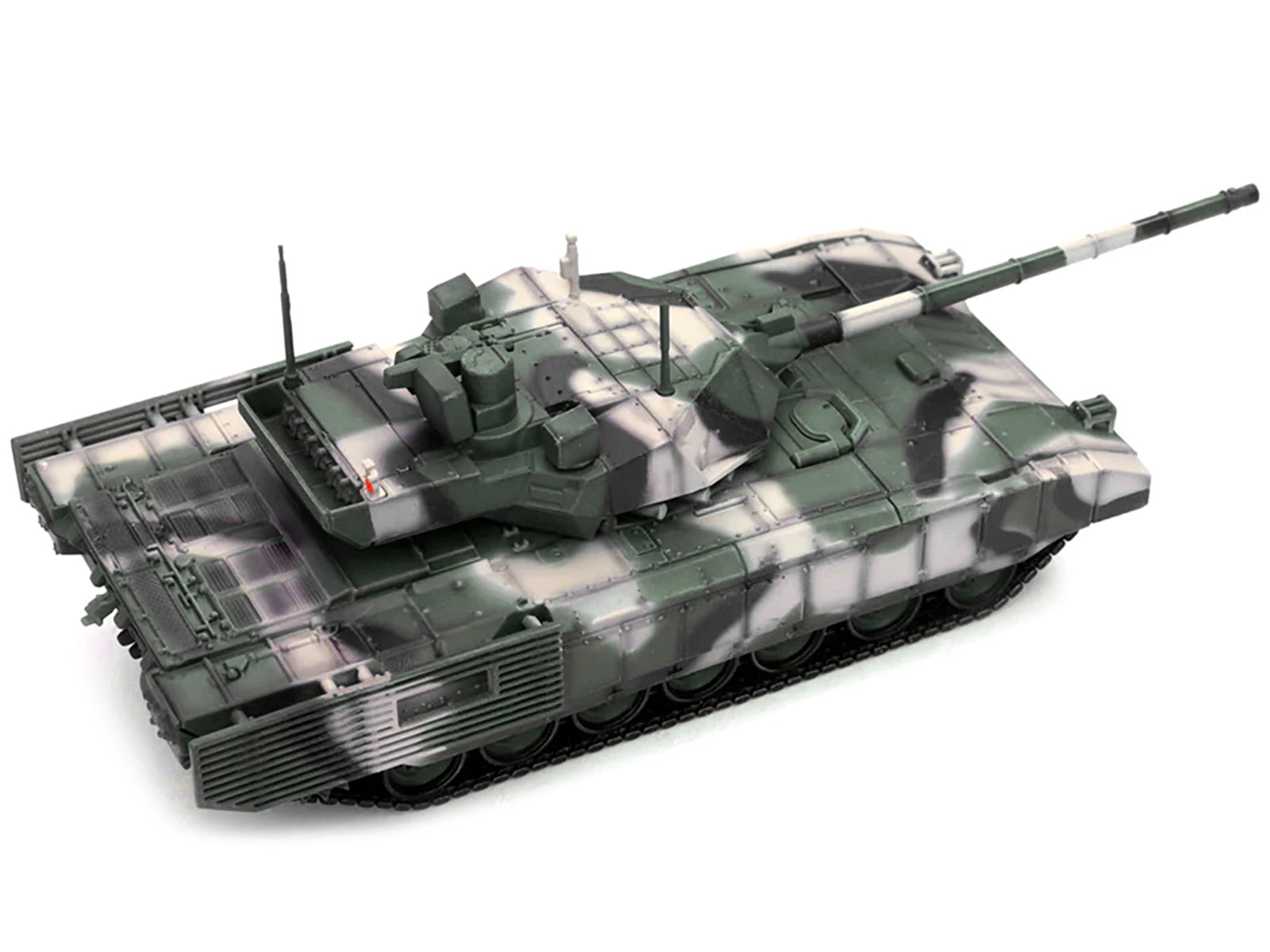 Russian T14 Armata MBT (Main Battle Tank) Multi-Woodland Camouflage "Armor Premium" Series 1/72 Diecast Model by Panzerkampf - image 3