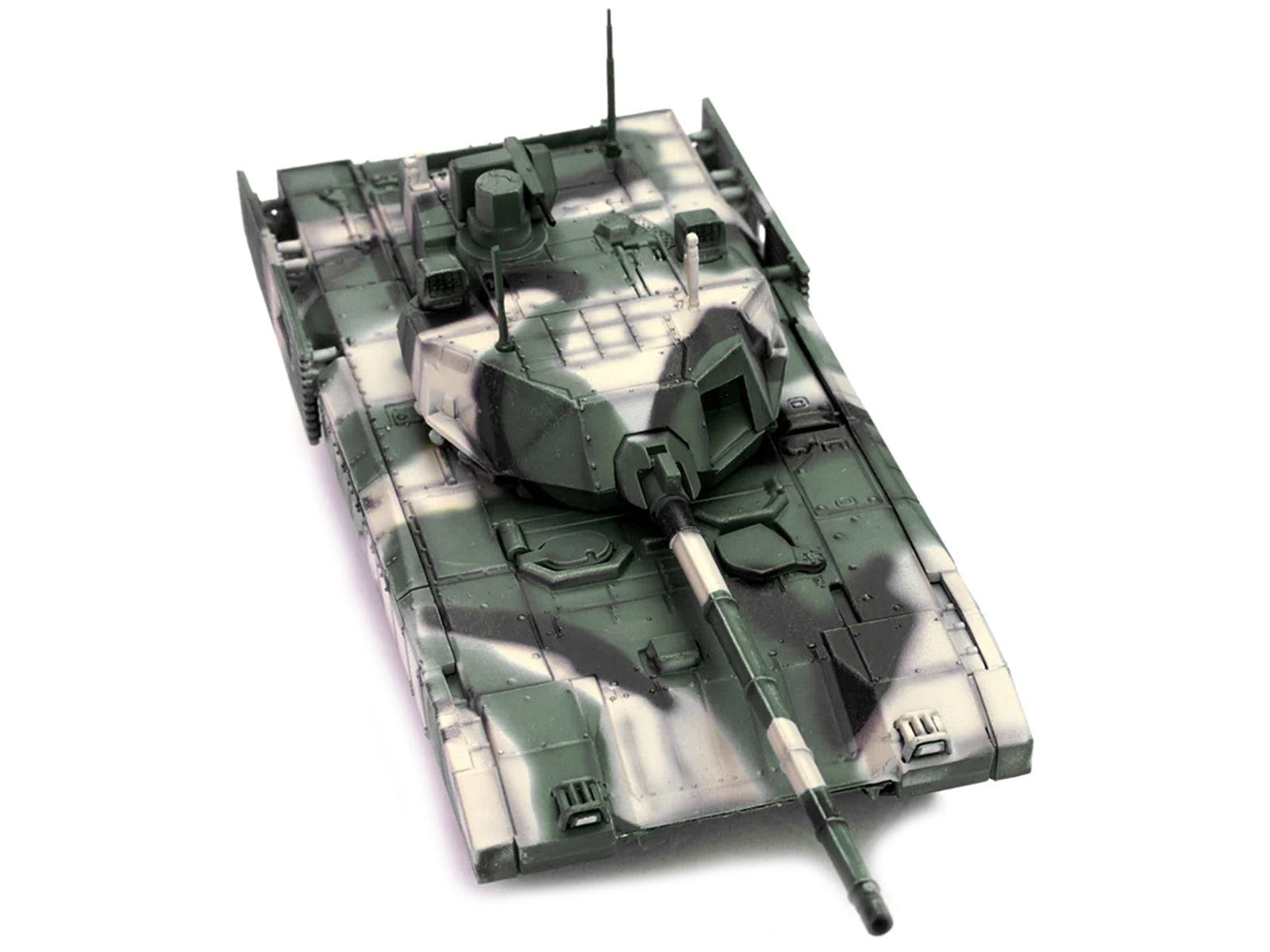 Russian T14 Armata MBT (Main Battle Tank) Multi-Woodland Camouflage "Armor Premium" Series 1/72 Diecast Model by Panzerkampf - image 5