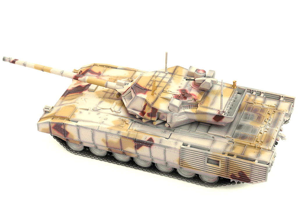 Russian T14 Armata MBT (Main Battle Tank) Multi-Desert Camouflage "Armor Premium" Series 1/72 Diecast Model by Panzerkampf - image 3