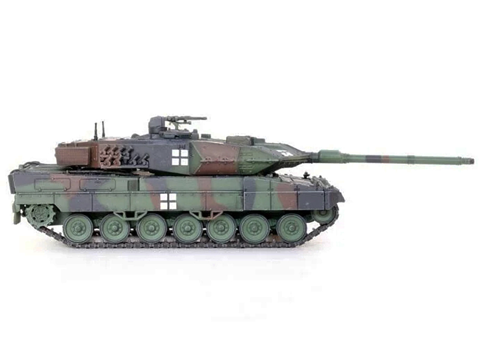 Leopard 2A6 Main Battle Tank Green Camouflage "Ukrainian Army" "Armor Premium" Series 1/72 Diecast Model by Panzerkampf - image 3
