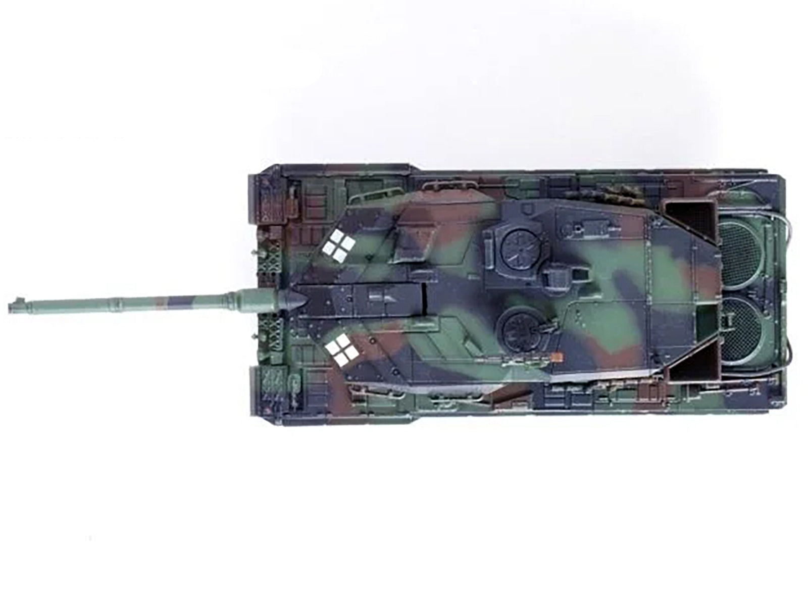 Leopard 2A6 Main Battle Tank Green Camouflage "Ukrainian Army" "Armor Premium" Series 1/72 Diecast Model by Panzerkampf - image 5