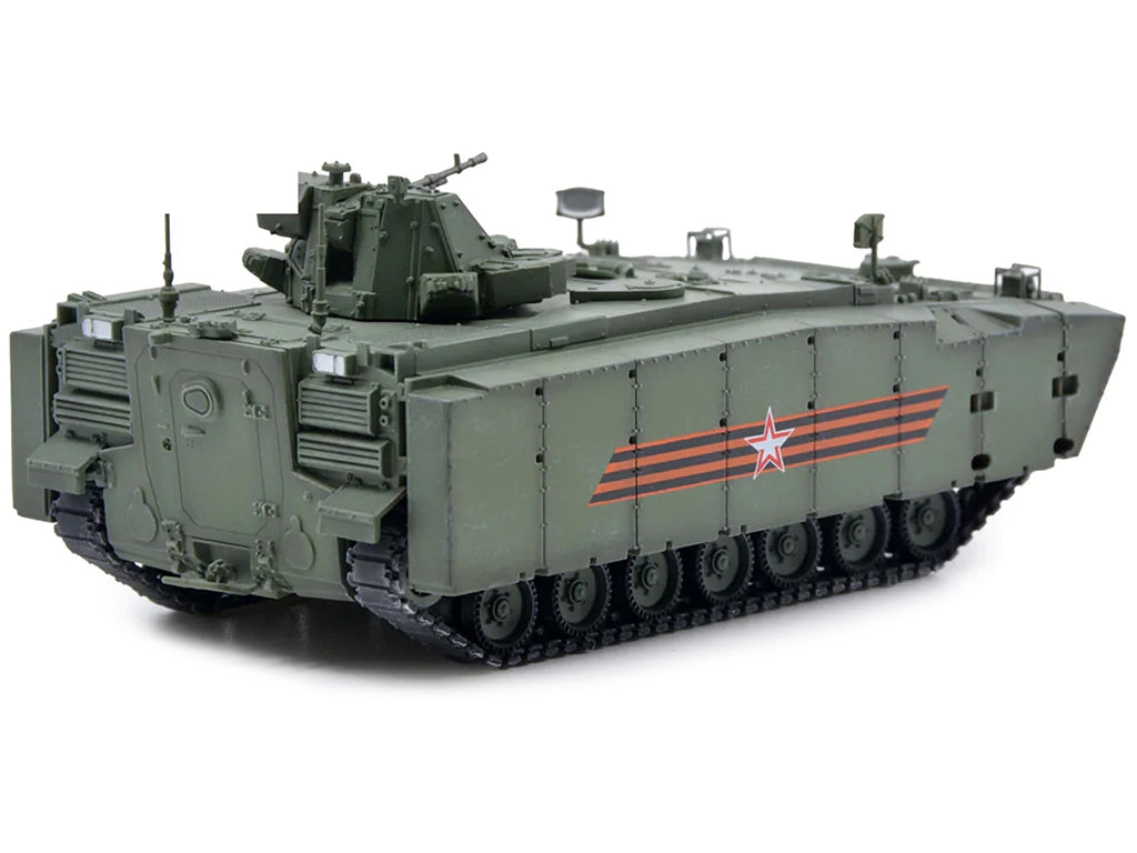 Russian (Object 693) Kurganets-25 Armored Personnel Carrier Moscow Victory Day Parade 1/72 Diecast Model by Panzerkampf - image 2