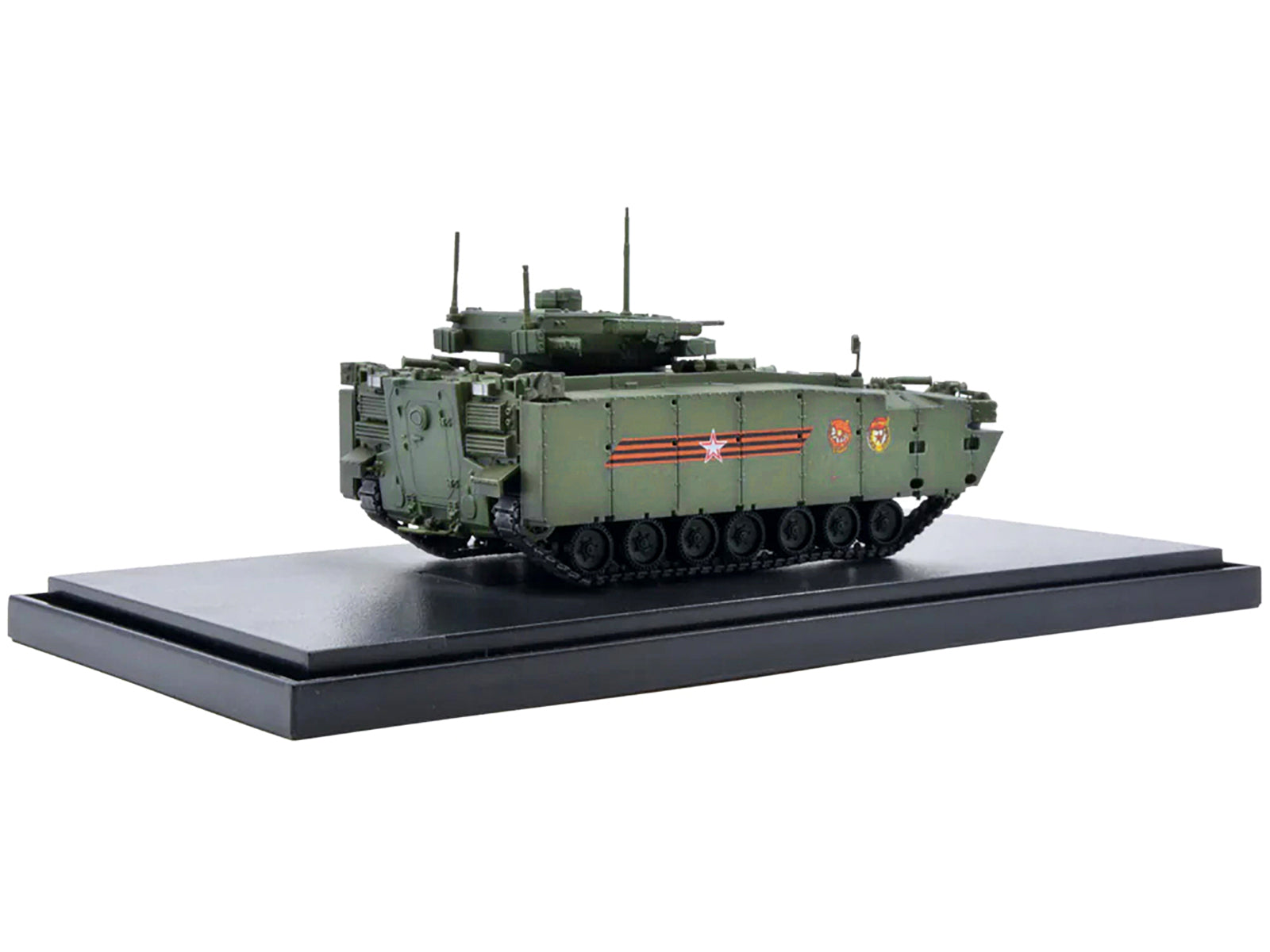 Russian (Object 695) Kurganets-25 Infantry Fighting Vehicle with Four Kornet-EM Guided Missiles - Moscow Victory Day Parade 1/72 Diecast Model by Panzerkampf - image 5