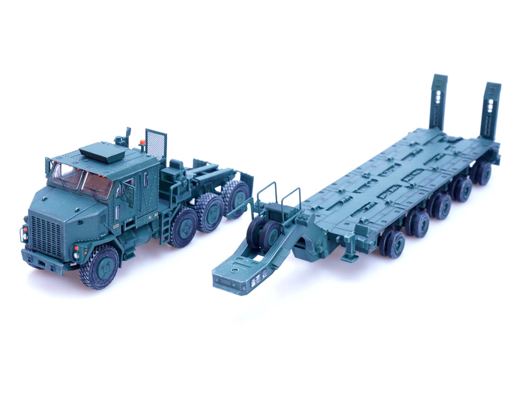 M1070 Heavy Equipment Transporter Army Green "Armor Premium" Series 1/72 Diecast Model by Panzerkampf - image 2