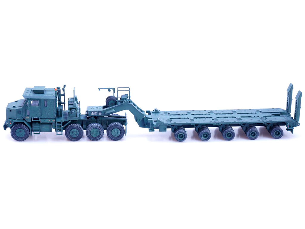 M1070 Heavy Equipment Transporter Army Green "Armor Premium" Series 1/72 Diecast Model by Panzerkampf - image 3