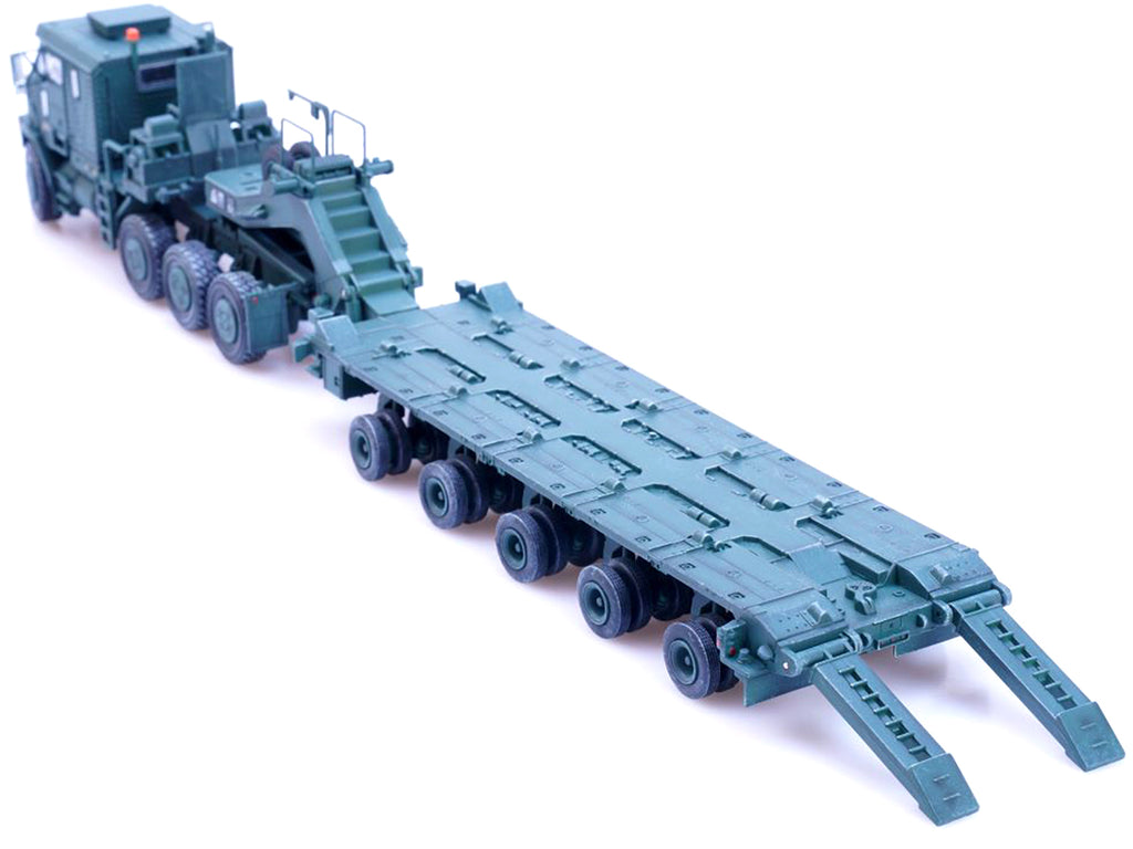 M1070 Heavy Equipment Transporter Army Green "Armor Premium" Series 1/72 Diecast Model by Panzerkampf - image 4